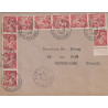 copy of MULLER - CACHET CONVOYEUR LIGNE DIGNE A ST AUBAN LE 27-1-1958.