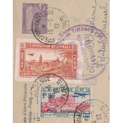 copy of TUNISIE - LIAISON TUNIS ANKARA VIA BEYROUTH - LE 2-8-1945.