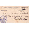 TURQUIE - CONSTANTINOPLE PERA -9-4-1909 - 10c TYPE MOUCHON - CACHET DU CONSULAT GENERAL DE FRANCE.