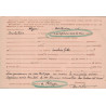 copy of IRIS - HUSSEIN-DEY - ALGER - 20-12-1940 - DESTINATION FRANCE.