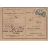 OCEANIE - PAPEETE - AVIS DE RECEPTION DE PAIEMENT - LE 25-11-1935 - VERSO DAGUIN DE TAHITI..