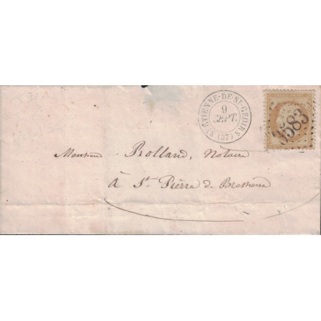 copy of ISERE - ST ANTOINE T22 - No22 OBL.GC4664 BUREAU SUPPLEMENTAIRE.