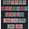 ANDORRE - TIMBRES DE FRANCE AVEC SURCHARGE DE 1931 - N°1 A 23 - COTE 1360€ - SIGNE CALVES.