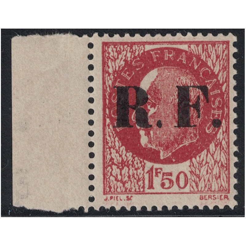 copy of LIBERATION - MAINE ET LOIRE - MONTREUIL-BELLAY - No12 SURCHARGE DEPARTEMENTALE.