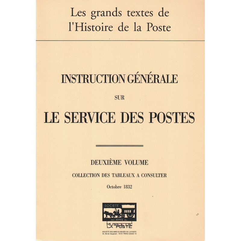 copy of DICTIONNAIRE DES POSTES AUX LETTRES 1835 - MUSEE DE LA POSTE - NEUF.