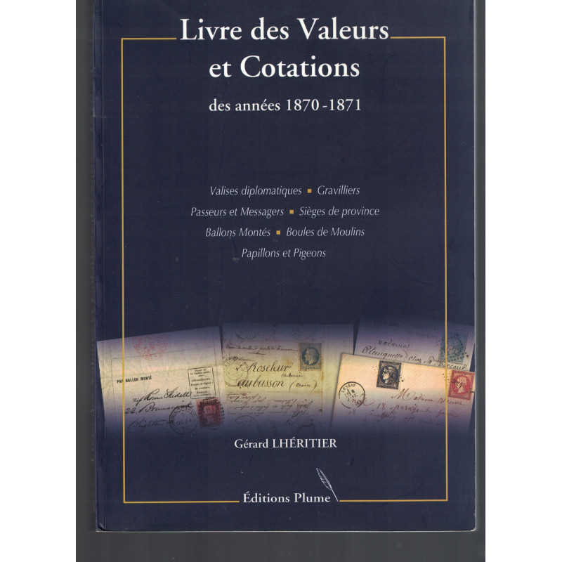 copy of LA POSTE FERROVIAIRE DE SES DEBUTS A 1870 - TOME II.