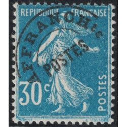 PREO No050 - SEMEUSE 30c - SANS TRACE DE CHARNIERE - COTE 420€.