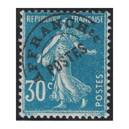 PREO No050 - SEMEUSE 30c - SANS TRACE DE CHARNIERE - COTE 420€.