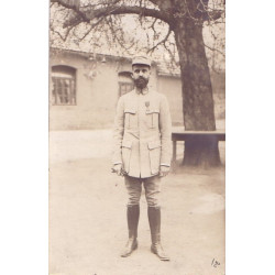 ALLEMAGNE - CARTE POSTALE - PRISONNIERS DE GUERRE - DU CAMP DE MAYENCE - CAMP POUR OFFICIER - CARTE PHOTO LE 19-6-1917.