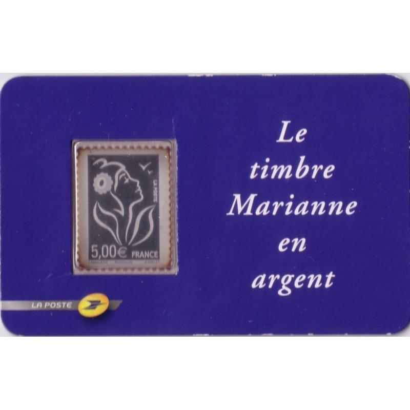 No3925 - MARIANNE DE LAMOUCHE EN ARGENT 5€.