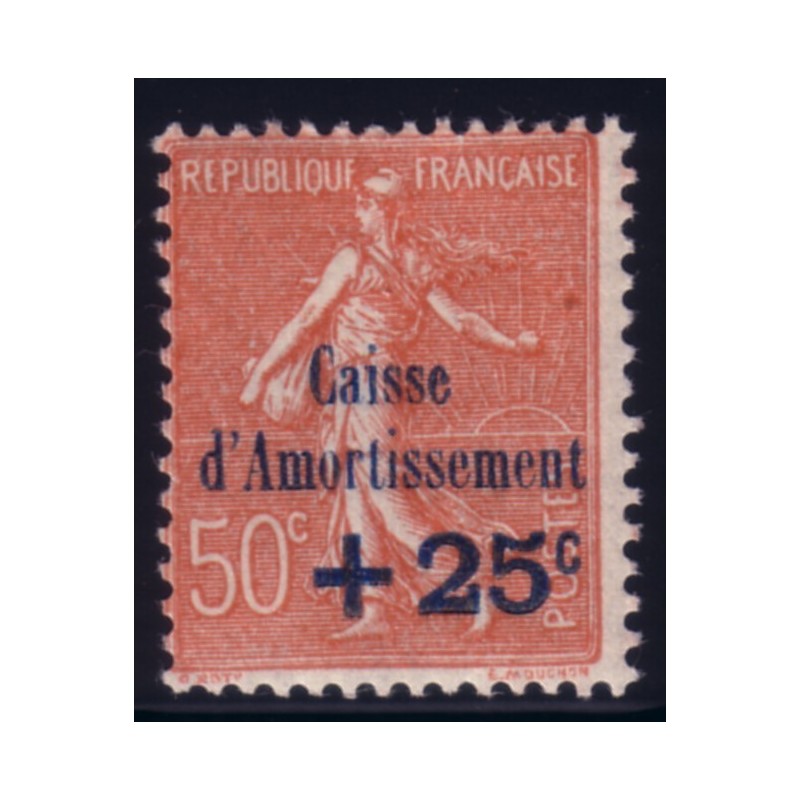 No0250 - CAISSE D'AMORTISSEMENT DE 1928 - NEUF**.