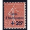 No0250 - CAISSE D'AMORTISSEMENT DE 1928 - NEUF**.