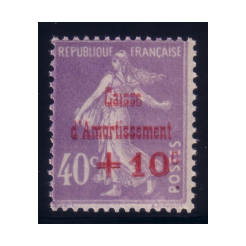 No0249 - CAISSE D'AMORTISSEMENT DE 1928 - NEUF**.