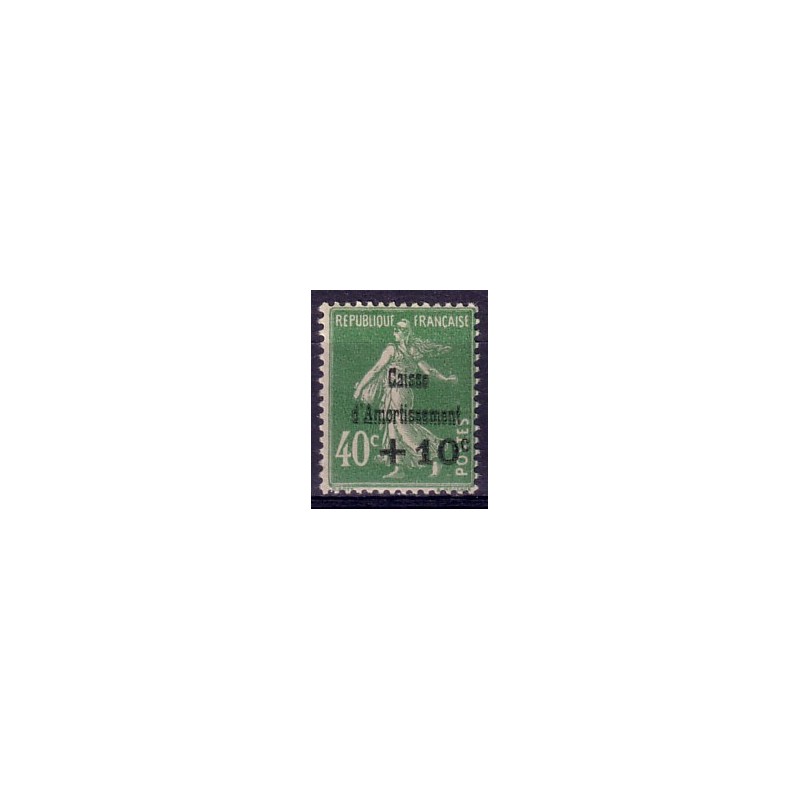 No0253 - CAISSE D'AMORTISSEMENT DE 1929 - NEUF*-TRACE CHARNIERE..