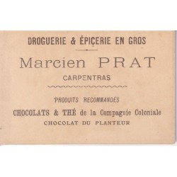 VAUCLUSE - REPIQUAGE MARCIEN PRAT - CARPENTRAS - 40 CHOMOS CHOCOLAT DU PLANTEUR.