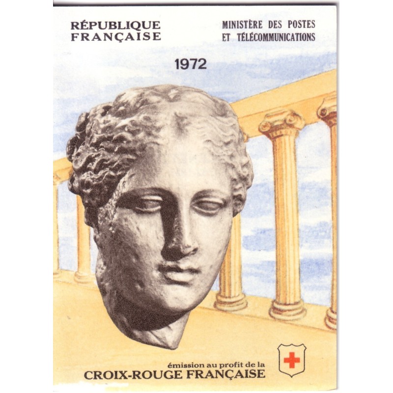 CROIX ROUGE - CARNET DE 1972.