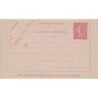 SEMEUSE LIGNEE - CARTE LETTRE - 10c LIGNEE - NEUVE.