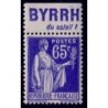 No0365 - TYPE PAIX 65C AVEC BANDE PUB BYRRH - (R).